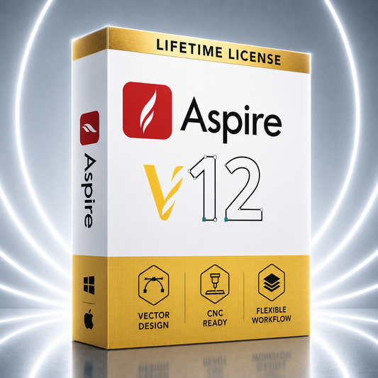 Vectric Aspire 12 CNC Design Software | Lifetime License
