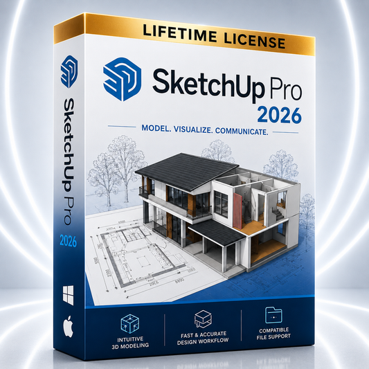 SketchUp Pro 2026 Software | Lifetime License