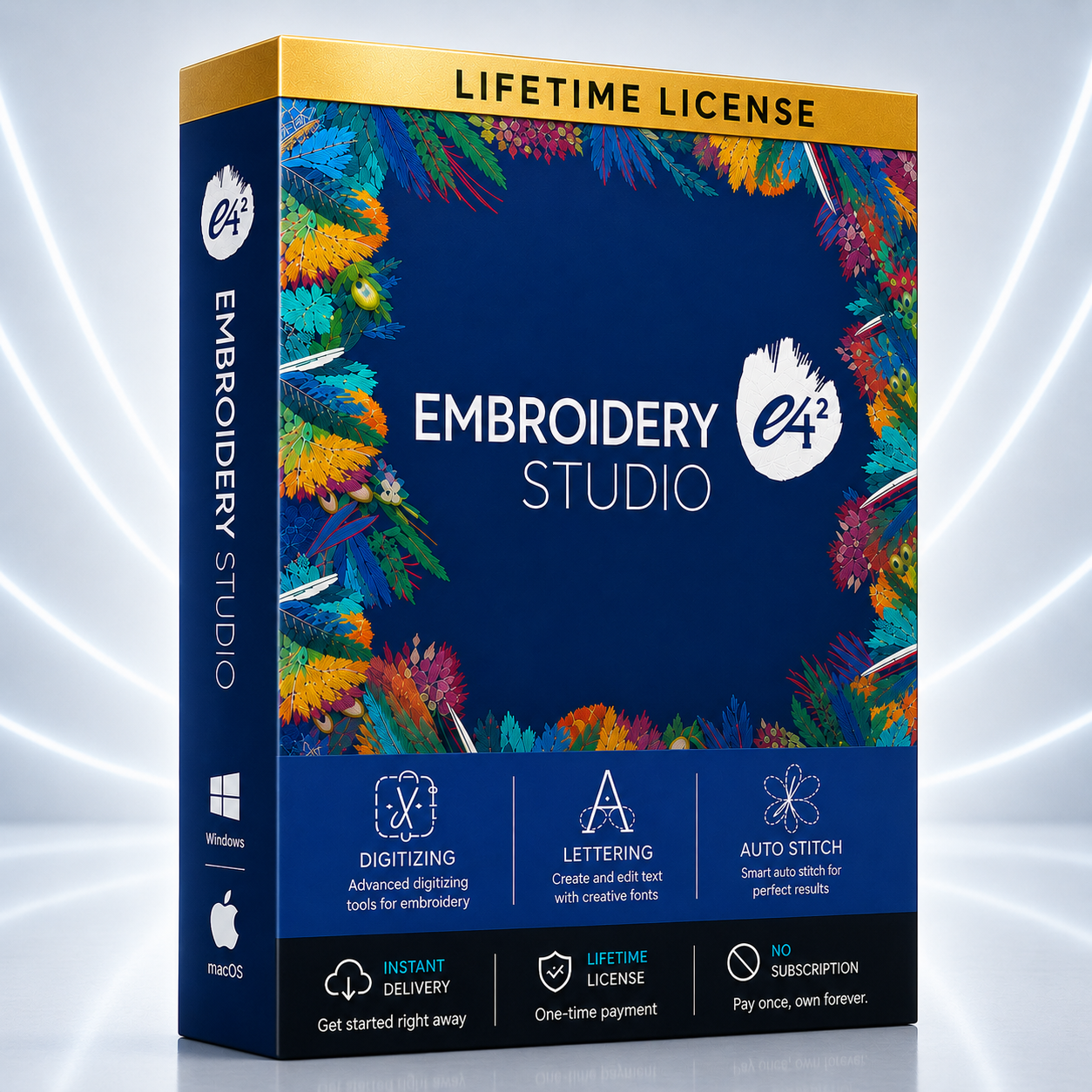 Wilcom e4.2 Embroidery Software | Lifetime License